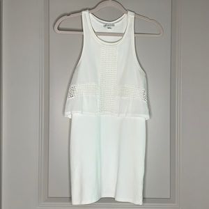 American Eagle Fitted White Dress size 0